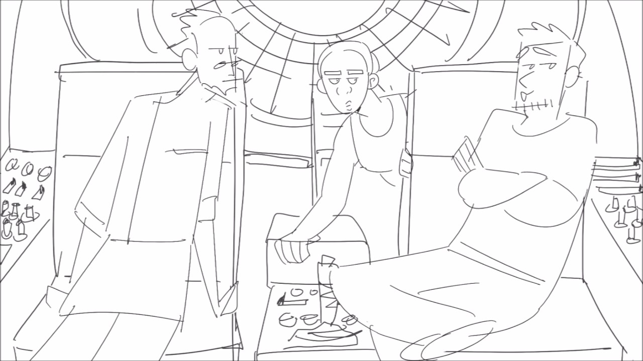 wolf 359 story board wip- roleplay
