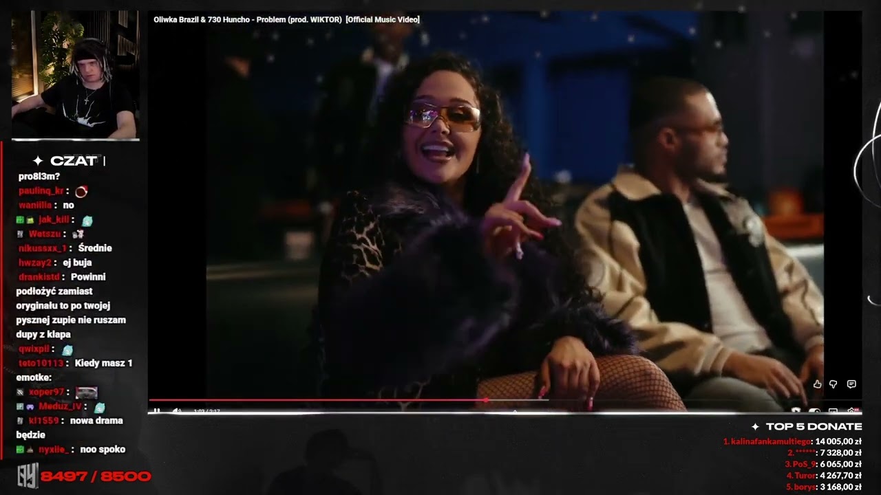 Multi reakcja na Oliwka Brazil & 730 Huncho - Problem