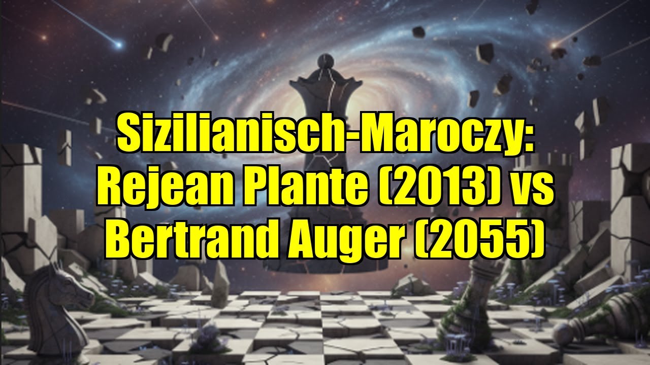 Sizilianisch-Maroczy: Rejean Plante (2013) vs Bertrand Auger (2055)