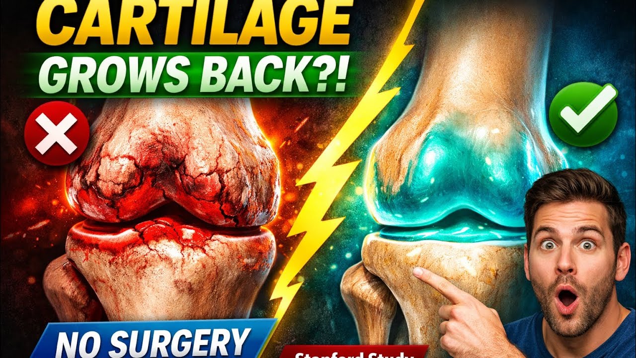 “Scientists Just Found a Way to Regrow Knee Cartilage — No Surgery Needed”