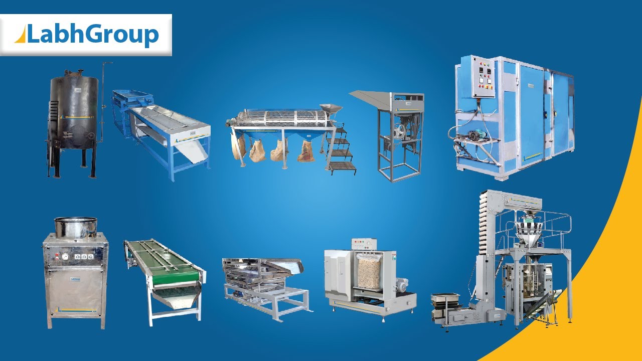 Cashew nut processing machines | Top machines for cashew nut processing | Labh Group India