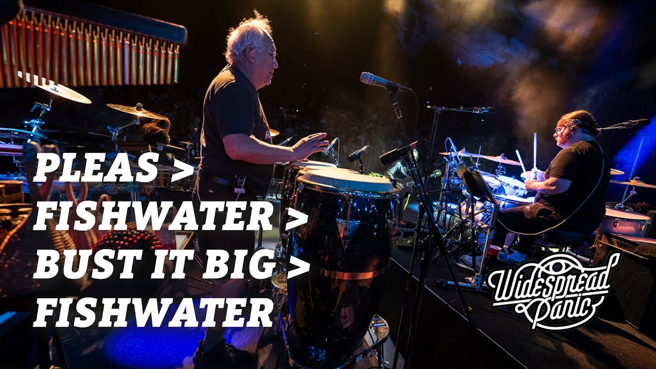 Pleas → Fishwater → Bust it Big → Fishwater (Live at Red Rocks)