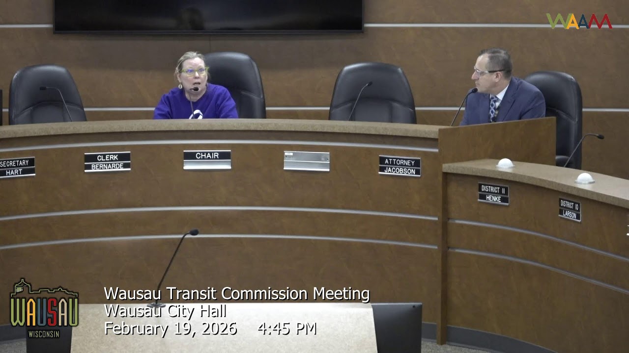 Wausau Transit Commission Meeting - 2/19/26