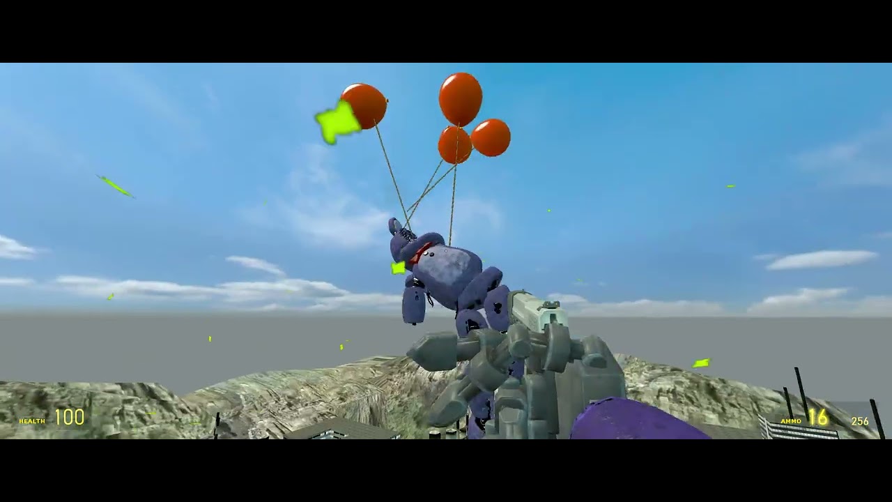 (GMOD FNAF) FNAF die in balloons 2
