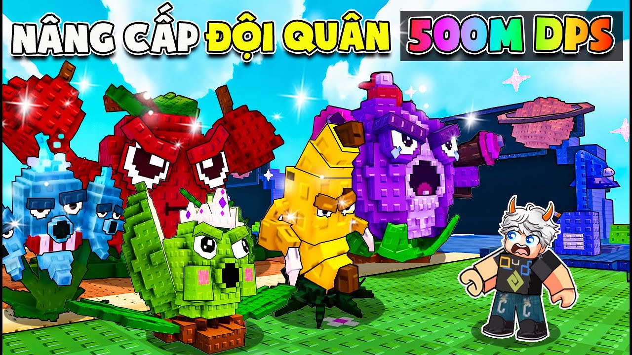 FOXP TRỒNG 7900 HẠT GIỐNG V&Agrave; H&Agrave;NH TR&Igrave;NH N&Acirc;NG CẤP ĐỘI QU&Acirc;N 500TR DAME TRONG PLANT VS BRAINROT!