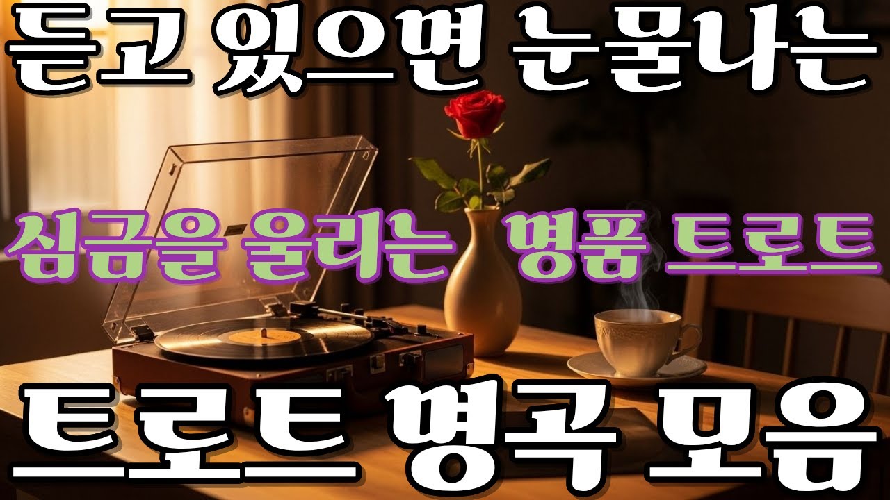 듣고 있으면 눈물나는 트로트 명곡 모음 | 아버지, 어머니, 첫사랑... 우리네 인생 이야기