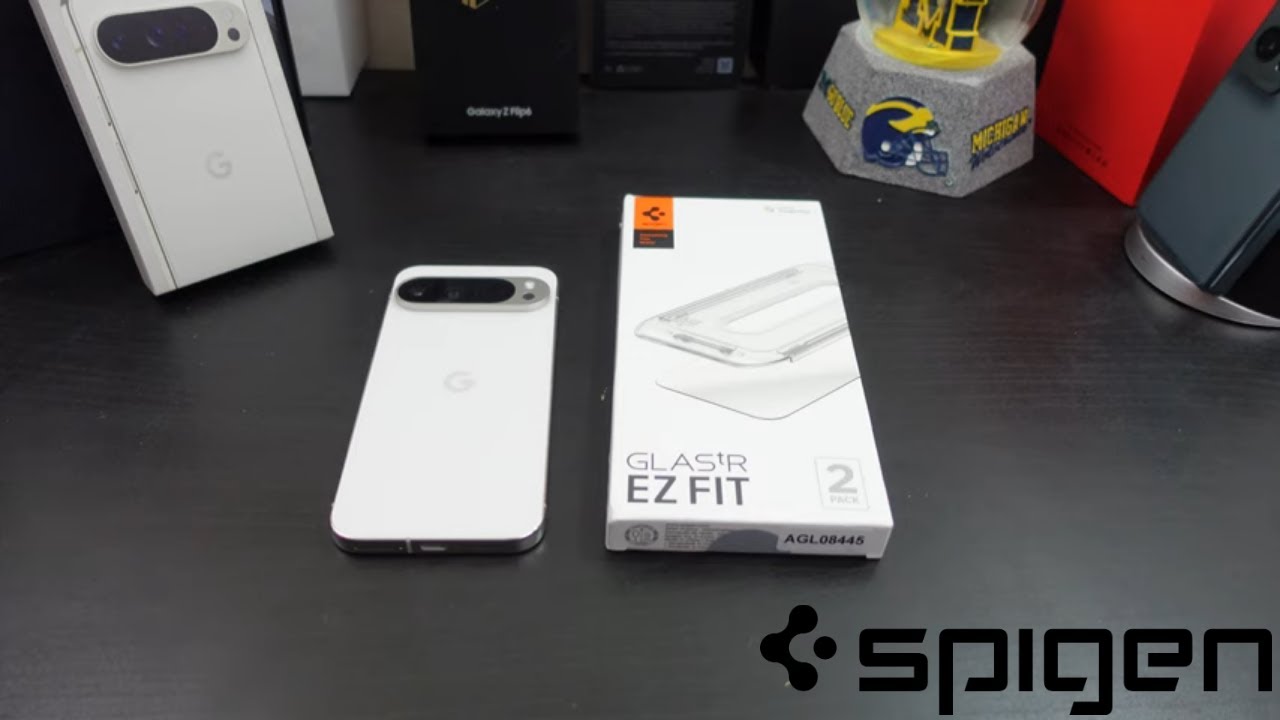 Обзор защитного стекла Spigen GlasTR EZ FIT для Google Pixel 9 Pro XL