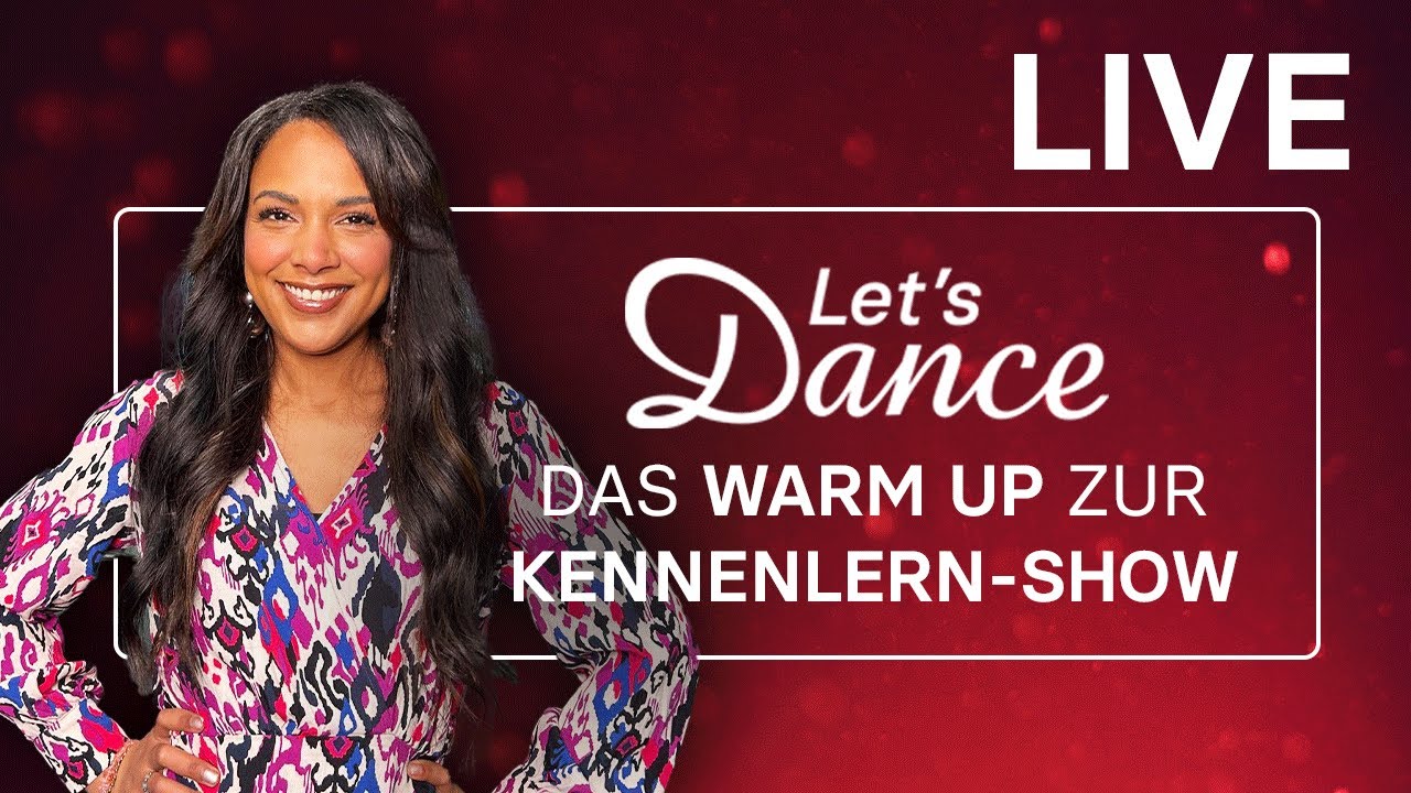 LIVE 🔴: Das Warm-Up zur Kennenlernshow | Let’s Dance 2025