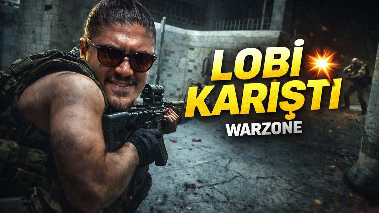😈 SOLO GİRDİM ⚡ LOBİYİ DAĞITTIM | WARZONE 🔫LIKE VE A