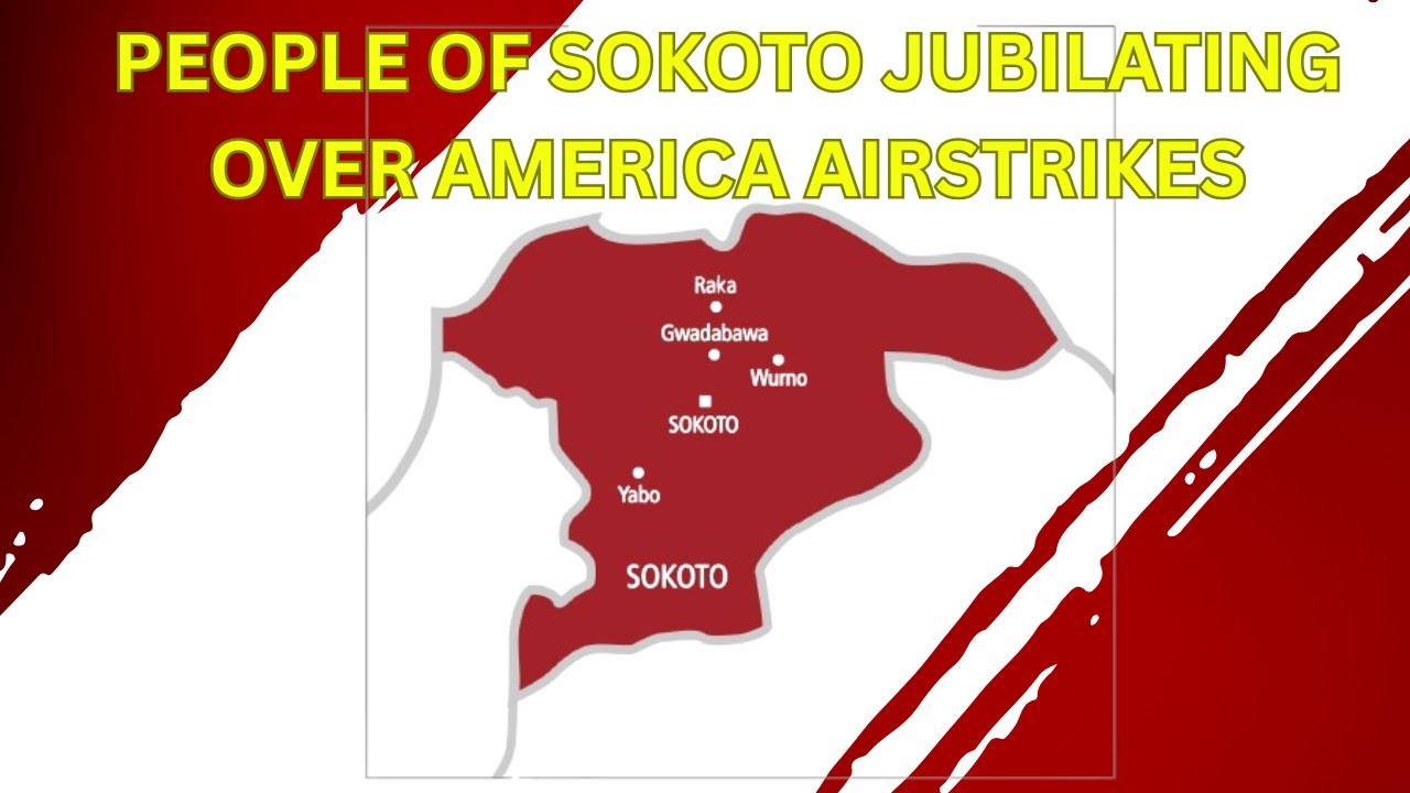 People Of Sokoto Jubilating Over America Airstrikes