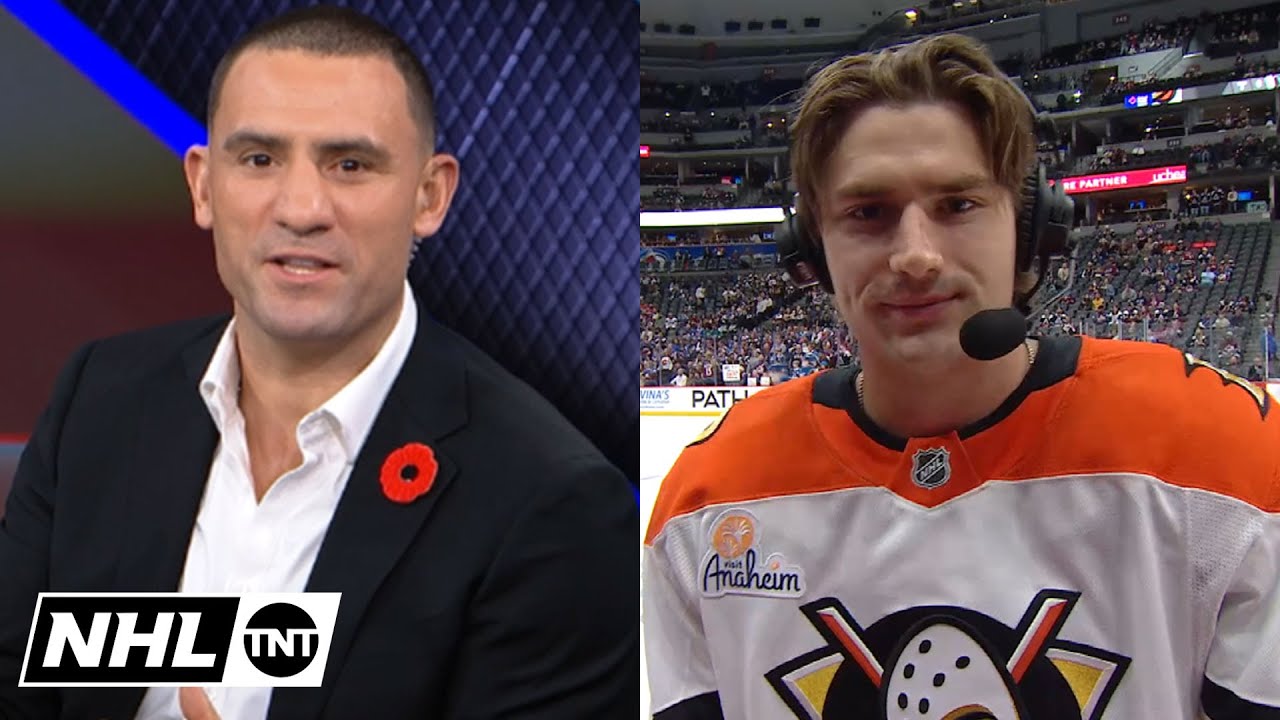 Cutter Gauthier joins the NHL on TNT panel