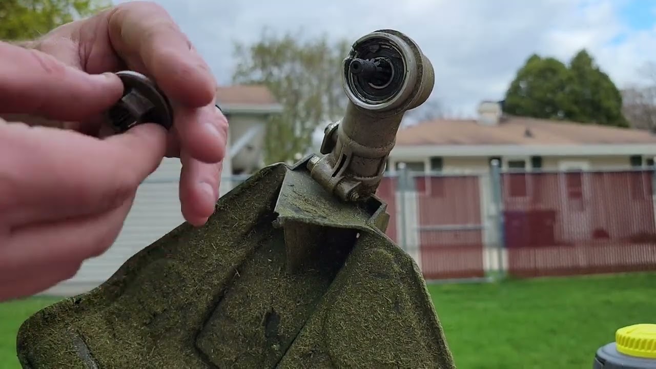 Ryobi X430 String Trimmer Head Replacement with Amazon Guithia  Trimmer Head Assembly.