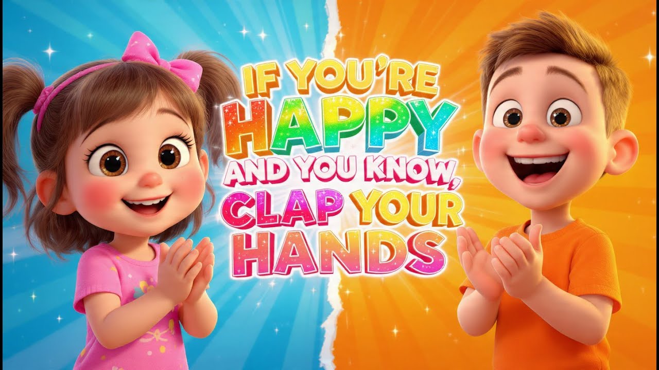 If You’re Happy and You Know It | Fun Action Song for Kids | Mia & Max Kids World