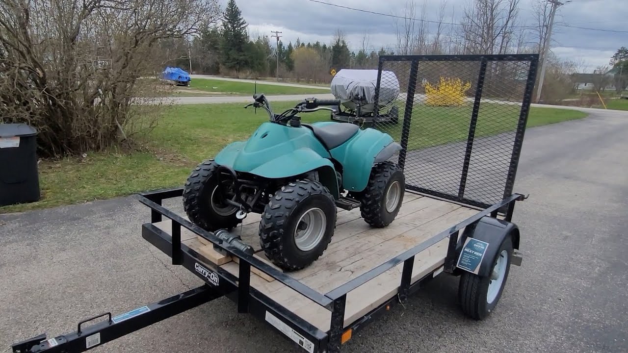 E-Ton 50cc kids atv broken kick start and carburetor clean 😀 #Etonviper