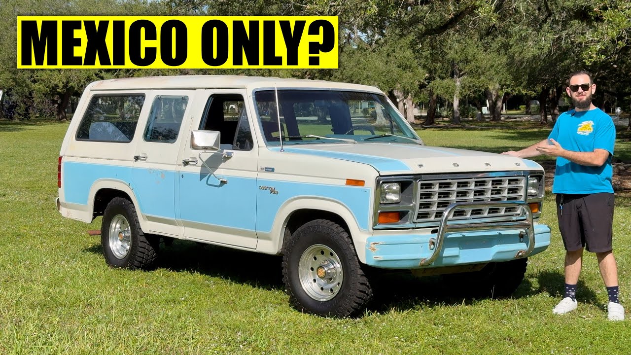 Этот грузовик Ford вам не положено видеть | Только в Мексике 1981 Ford B150