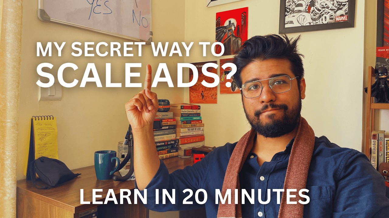 My Secret Creative strategy - Over ₹100 Crores spent on Meta Ads - Learn in 20 minutes