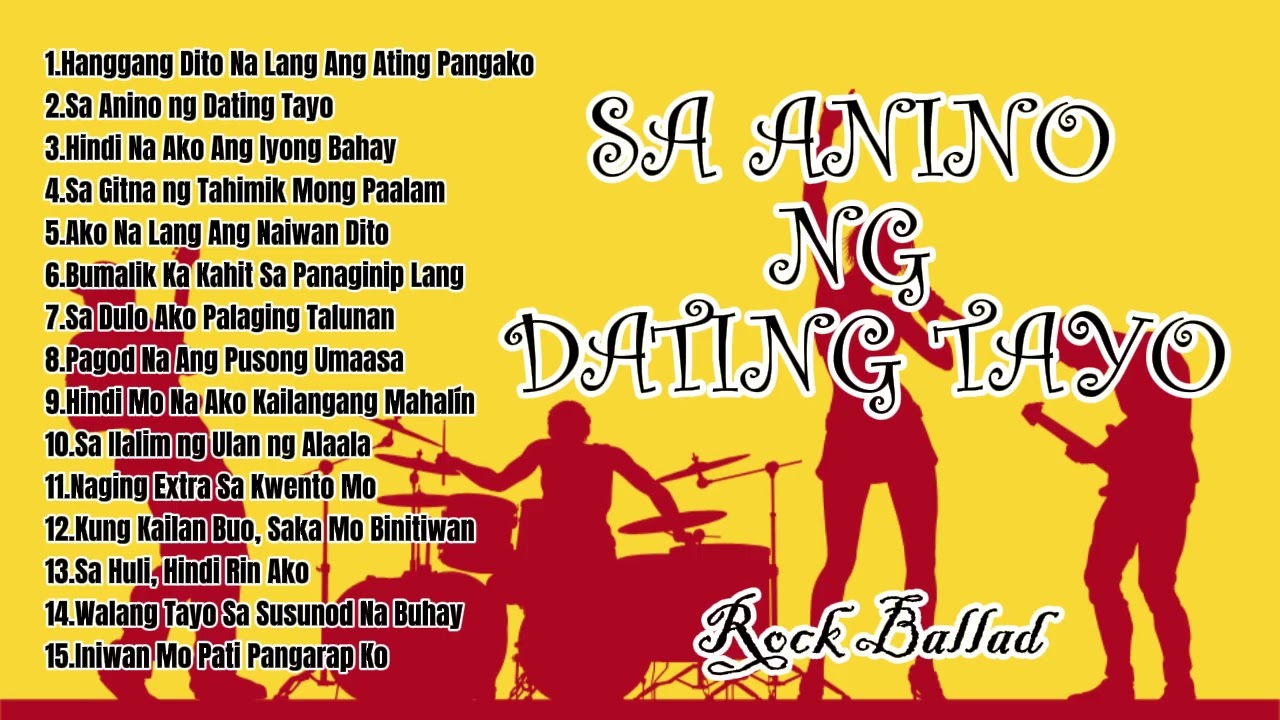💔 Sa Anino ng Dating Tayo🎸🔥Rock Ballad 🎸🔥