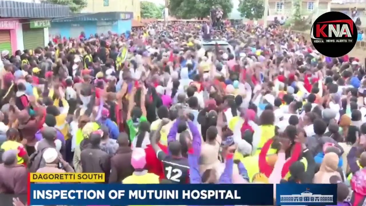 PRESIDENT RUTO STANDS WITH THE FAMILY THAT LOST A SON  BROAD BY GRANTING 1.5 MILLION  TO BE BACK