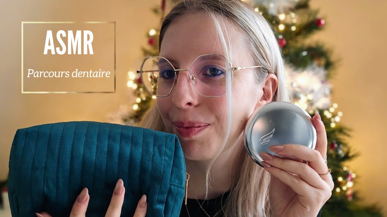 ASMR | MON TRAITEMENT ORTHODONTIQUE (gouttières invisibles)🦷