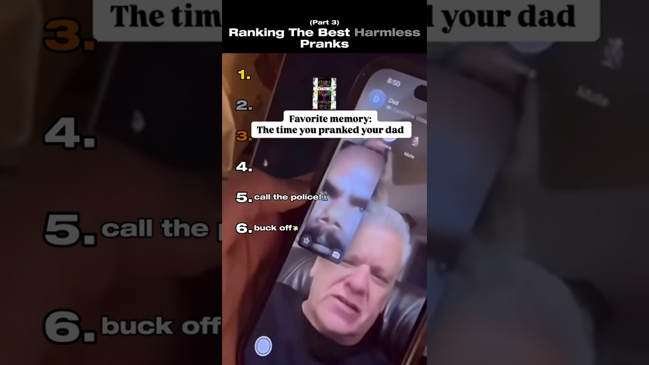 Ranking The Best Harmless Pranks (Part 3)