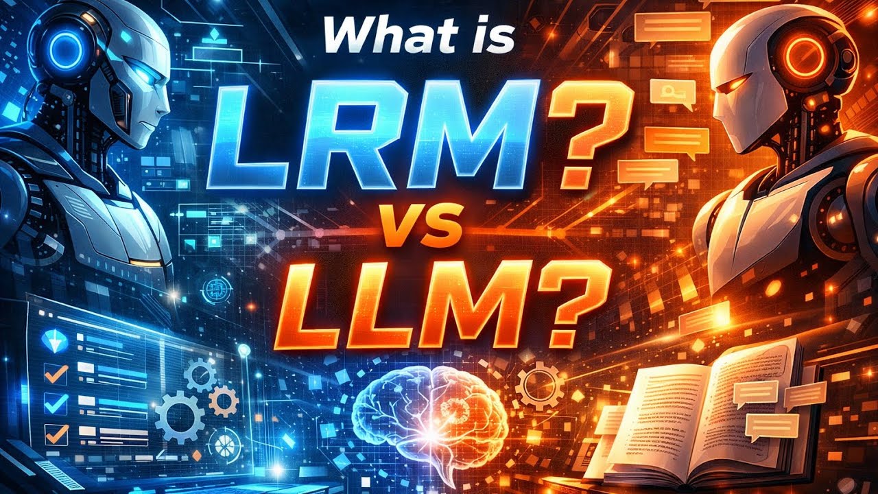 What is LRM? 🤔 vs LLM ?