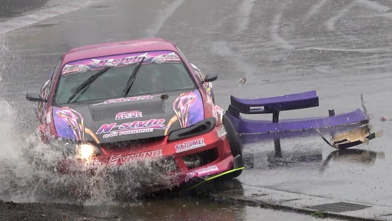 🔥SR DRIFT MEETING🔥【ドリフト1】2連続クラッシュとバンザイ収録🙌 走行不能即積載車❗️ 4K 🔥SR HERITAGE JAPAN🔥エスドリ エスヘリ
