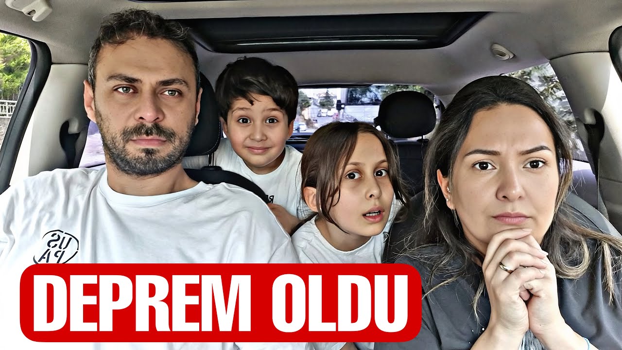 DEPREM OLDU !! SABAH VLOG ÇEKERKEN DEPREME YAKALANDIK !!