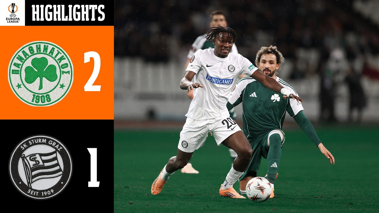 HIGHLIGHTS | Panathinaikos Athen vs. SK Sturm Graz  | 5. Spieltag