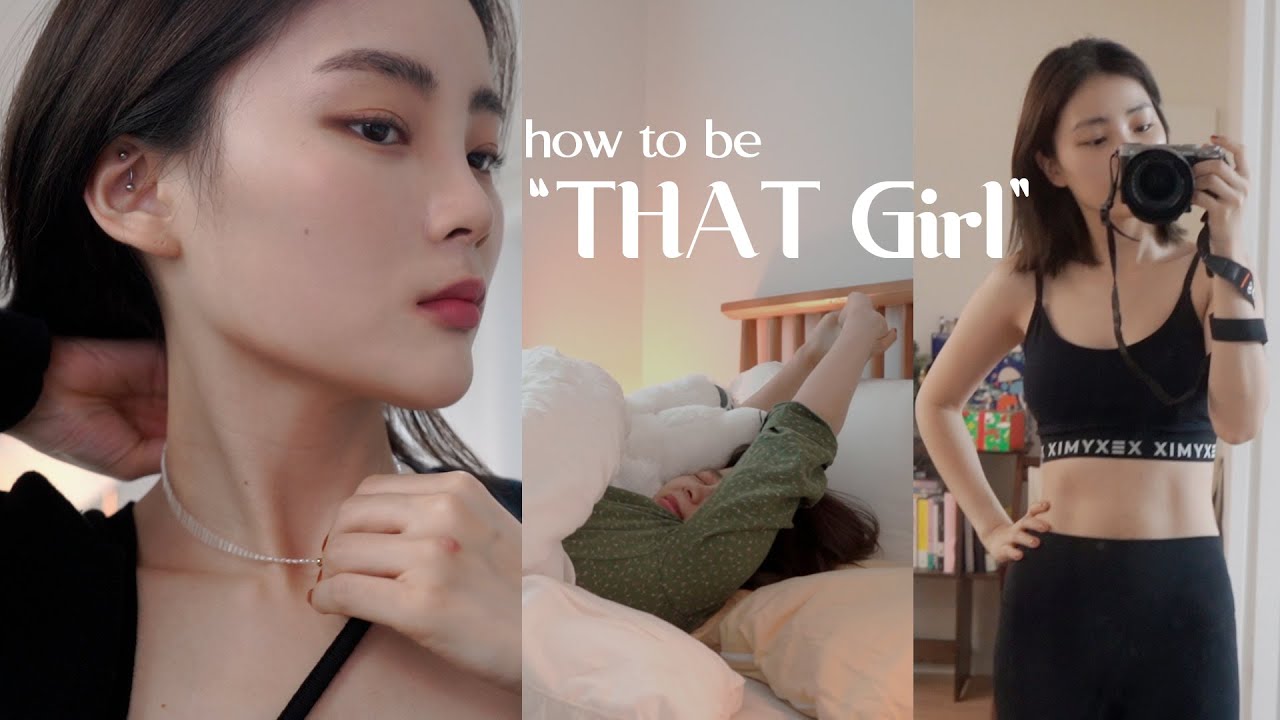 eng) THAT GIRL Morning Routines 건강하고 생산적으로 하루를 시작하는 법 | 혜봉HYEBONG