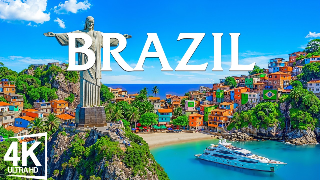 Brazil 4K – Amazon Rainforest, Rio Coastlines, Iguazu Falls and Endless Tropical Horizons