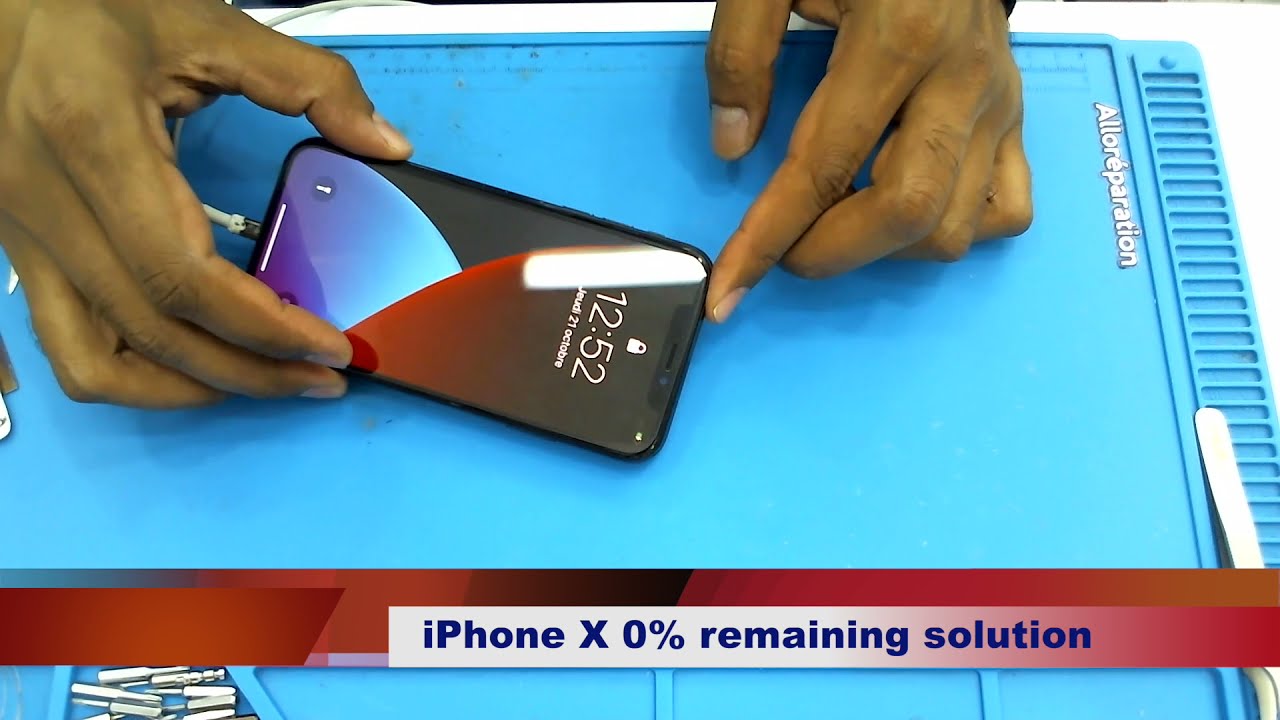iPhone X not charging // iPhone X 0% remaining solution //iPhone X 0% charge // iPhone x no charge