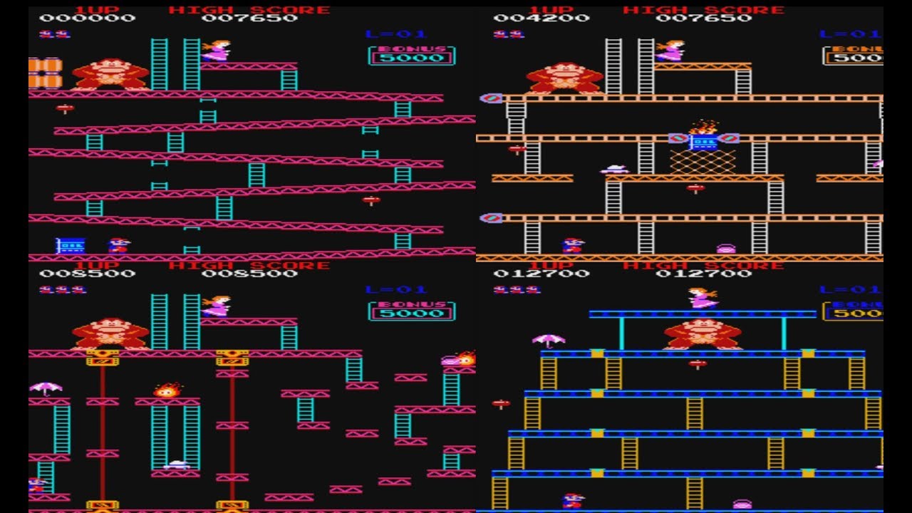 Donkey Kong (Arcade) (Full Game)
