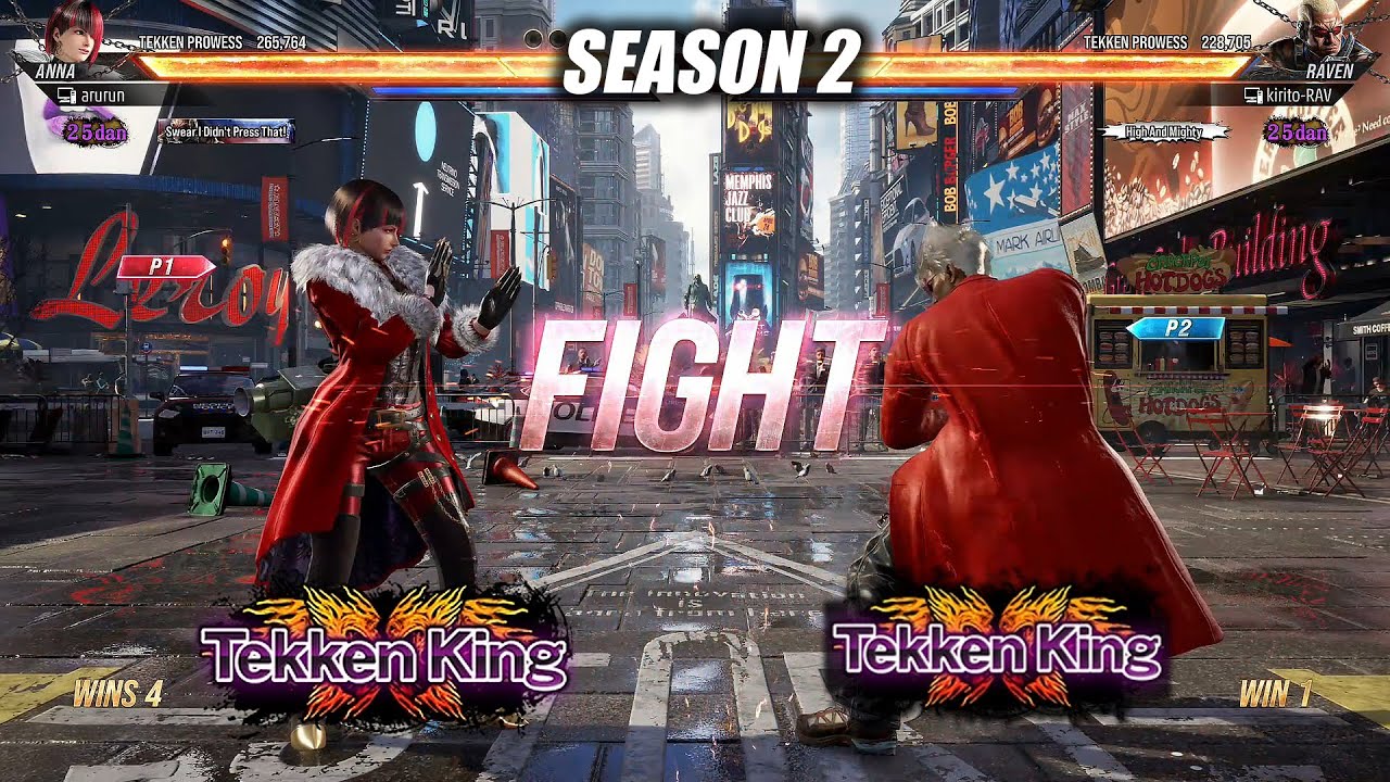 TEKKEN 8 &bull; Anna vs Raven &bull; Gameplay #93 High Ranking Player Online Matches