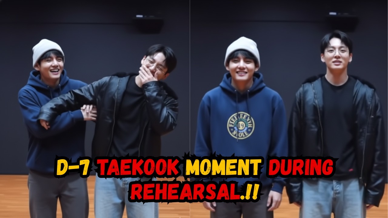 7 Days Before The BTS Concert! What Jungkook Did With Taehyung During Training Shocked ARMY