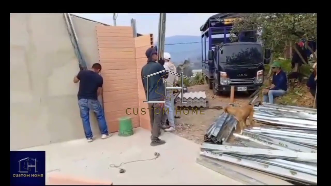 casa prefabricada en bloquelon 48 metros cuadrados