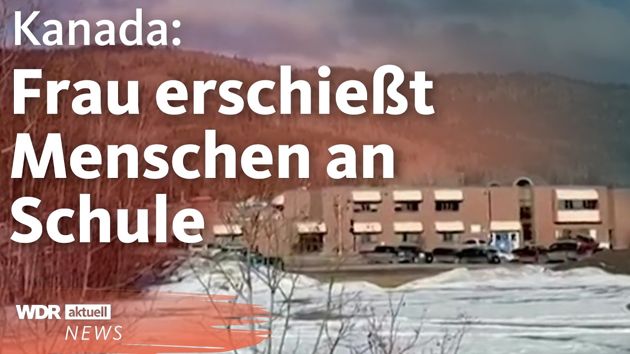 Schüsse an Schule in Kanada: Mehrere Tote und Verletzte | WDR Aktuelle Stunde