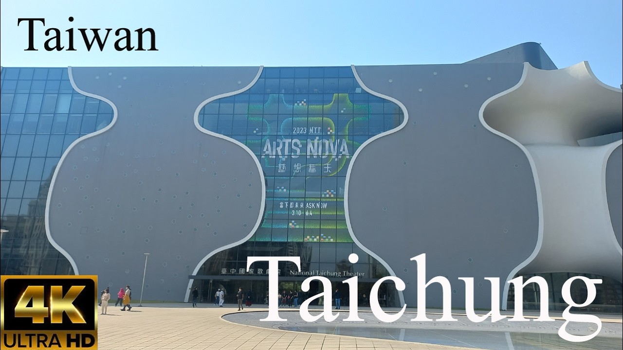 Exploring Taichung (臺中), Taiwan I 4K