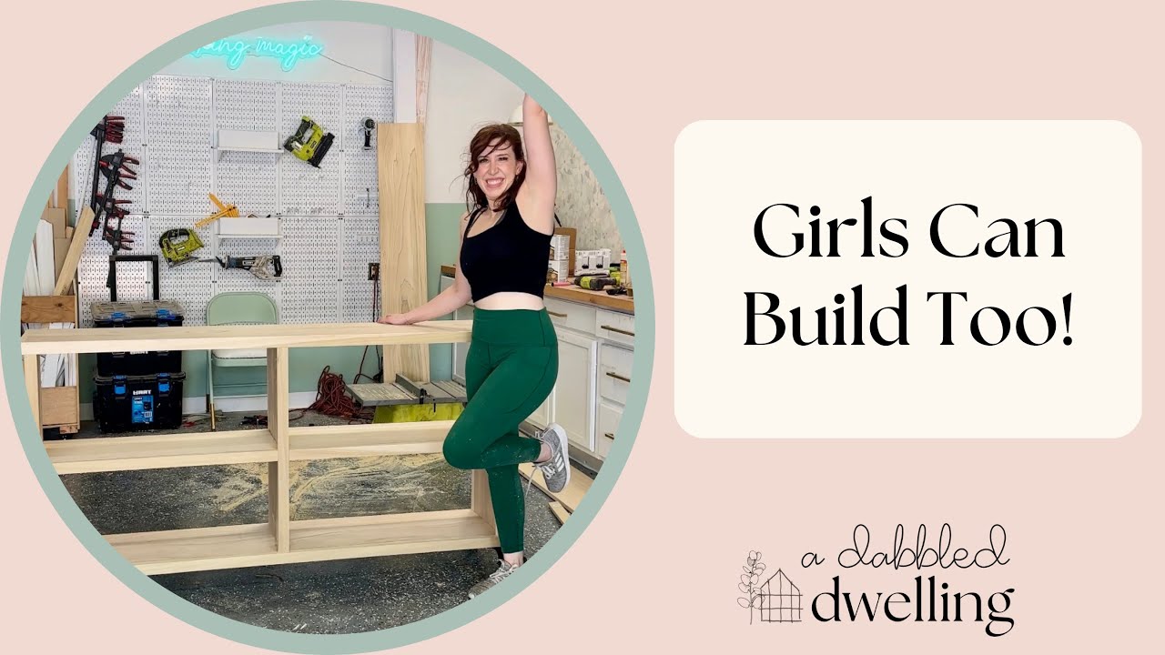 DIY Home Gym Storage. Girls Can Build Too!