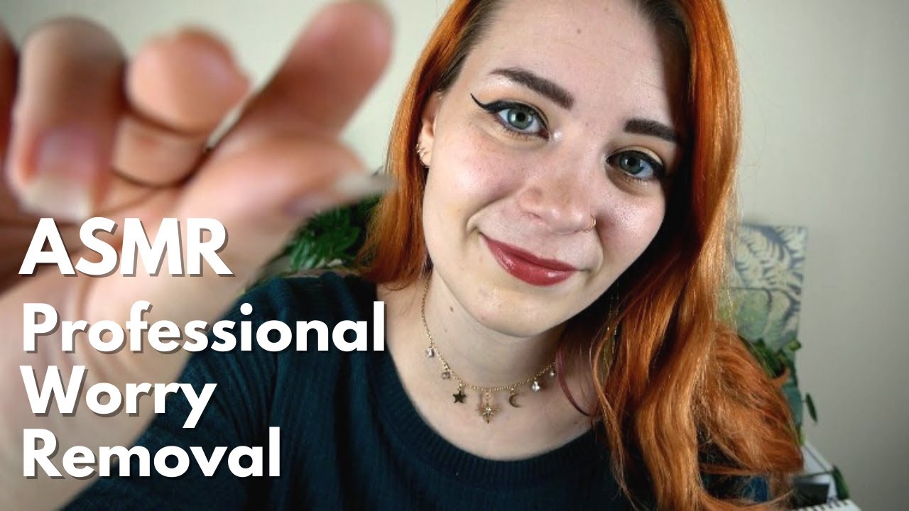 ASMR Professional Worry Removal | Plucking & Brushing Away Your Anxieties