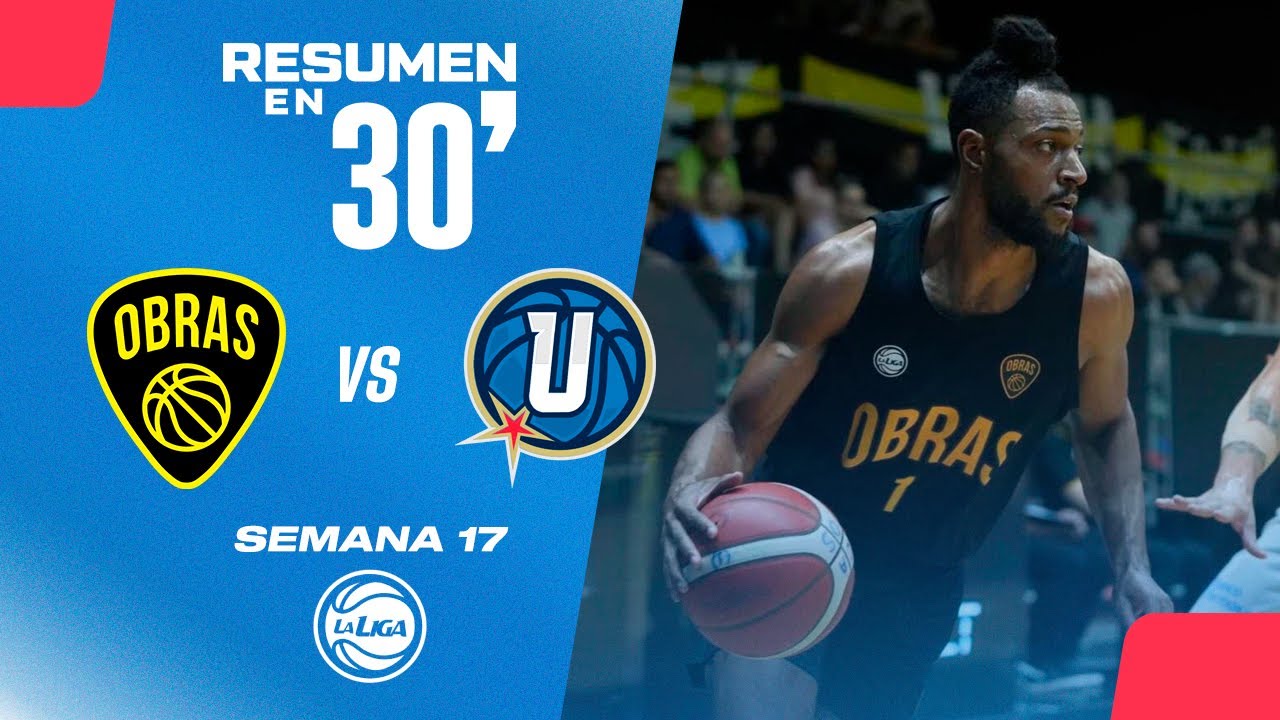 🏀Resumen en 30': Obras vs La Unión - La Liga Nacional Argentina 2025-26