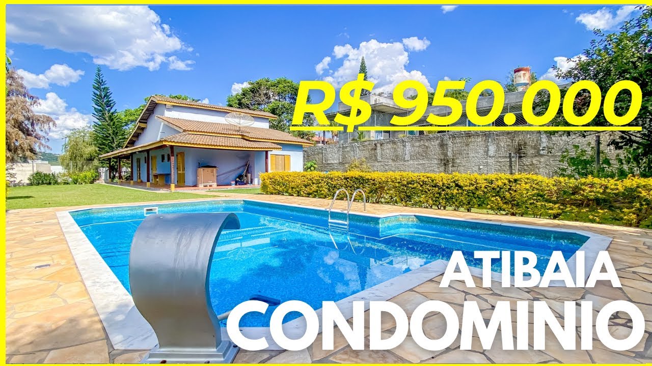 (Vendida) Casa  de campo em condomínio- Atibaia - R$ 950 mil