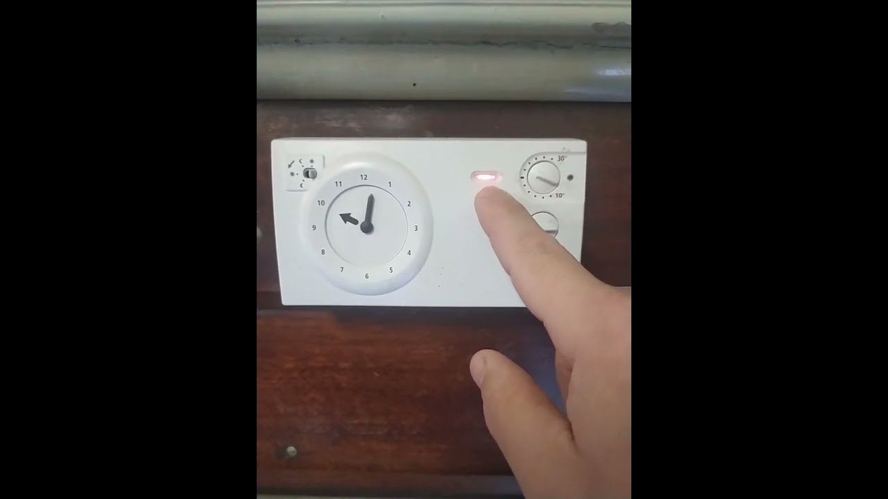 R&eacute;glage thermostat Theben