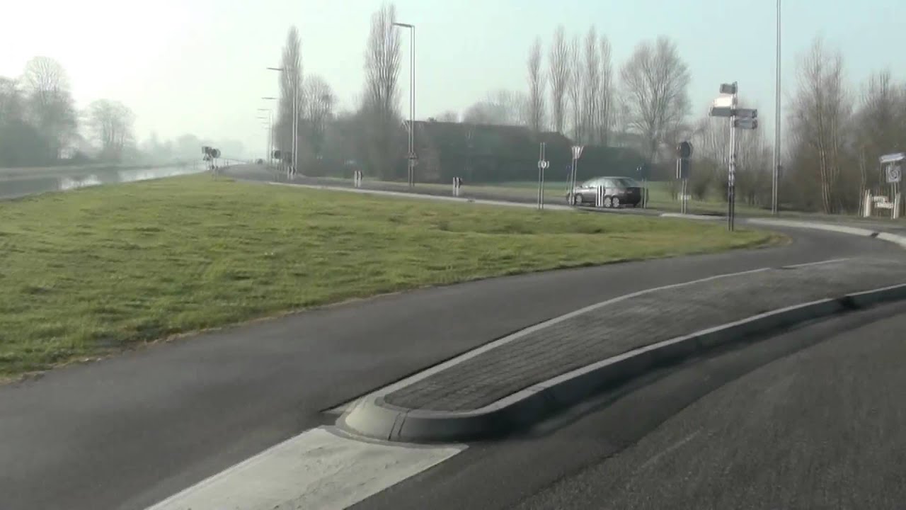 Cab ride bus; Veolia lijn 38: Delft-Maasland (20150216)