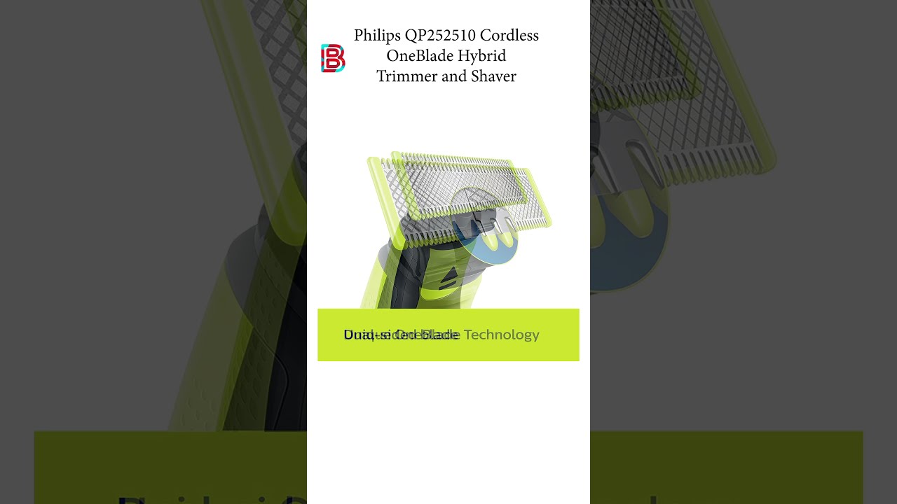 Philips QP252510 Cordless OneBlade Hybrid Trimmer - #shorts