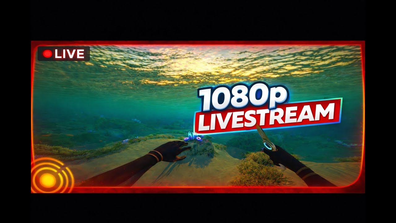 Playing Subnautica Live Stream