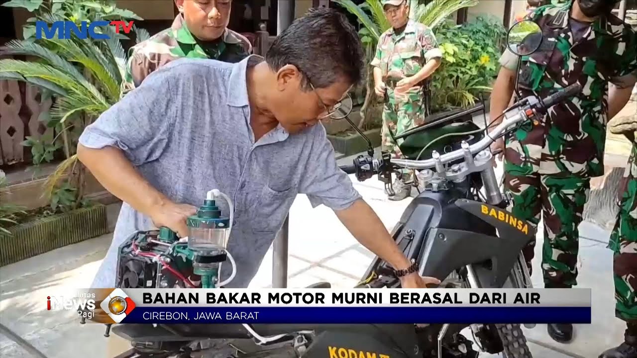Seorang Warga Cirebon Ciptakan Nikuba, BBM dari Air #LintasiNewsPagi 12/05