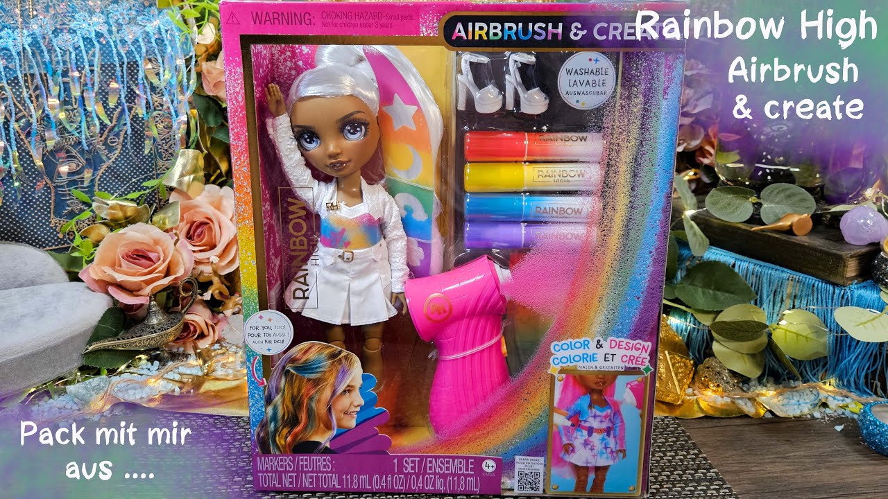 Rainbow High Airbrush & Create   #rainbowhigh