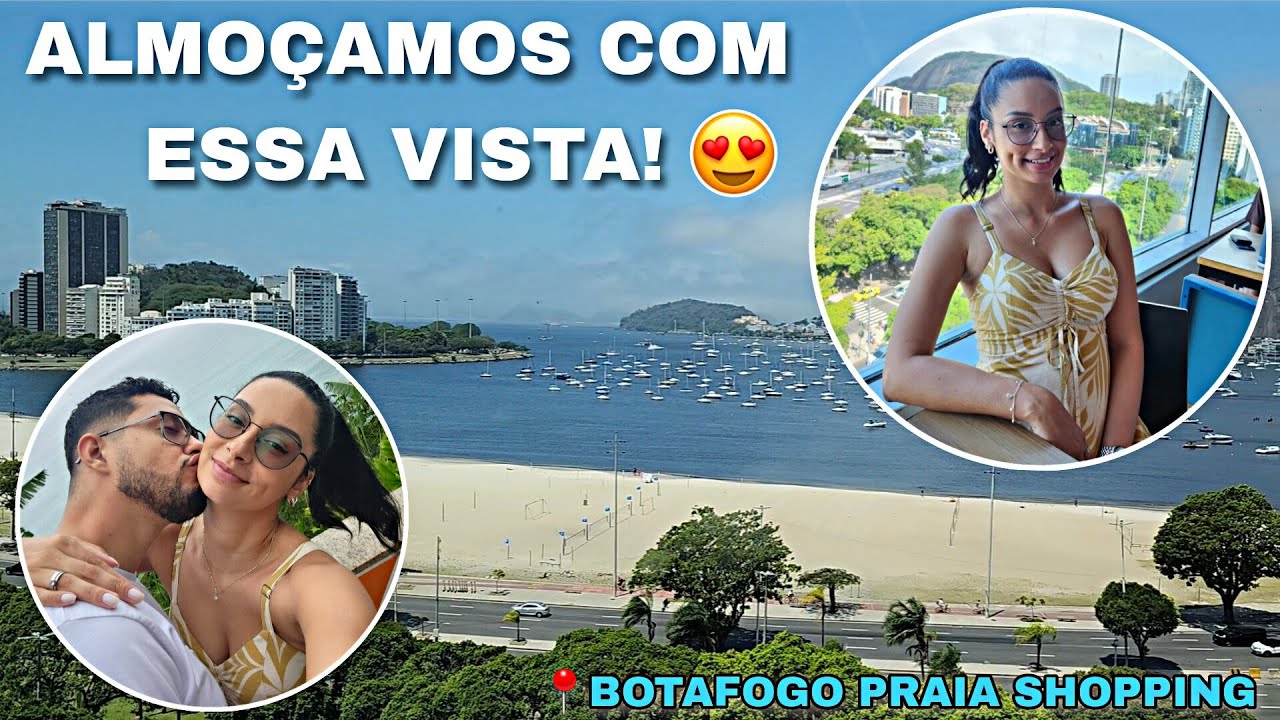VLOG | FOMOS NO BOTAFOGO PRAIA SHOPPING + MIRANTE DO JOÁ