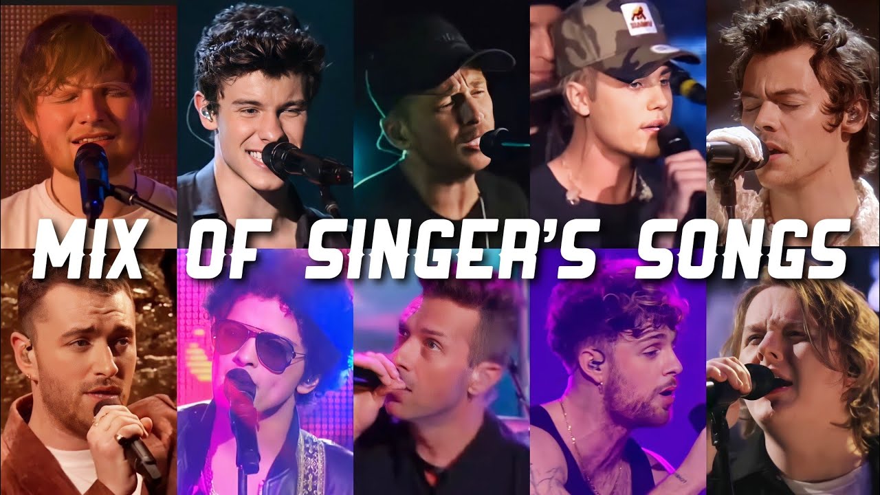 Mashup Viral TOP 10 Famous Male Singers In One Song - Live Performance #1