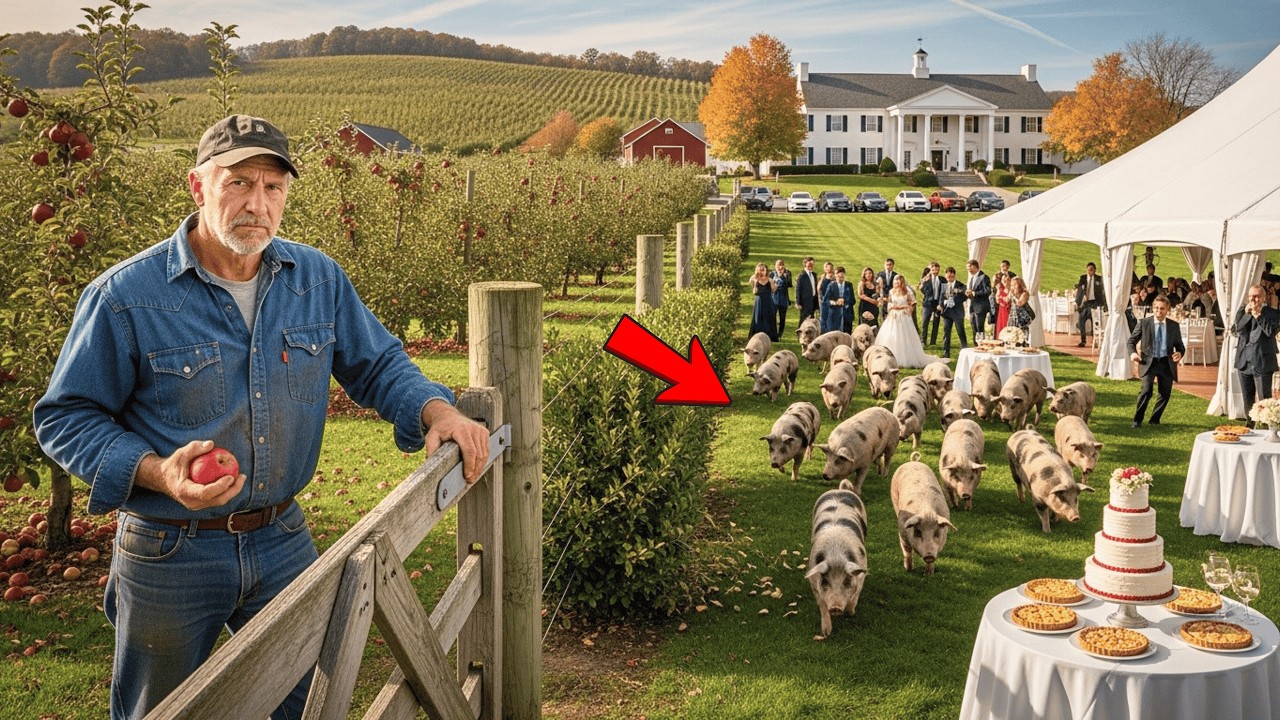 They Stole My Apples to Cater Events – So I Sent Forty Pigs to Their Wedding